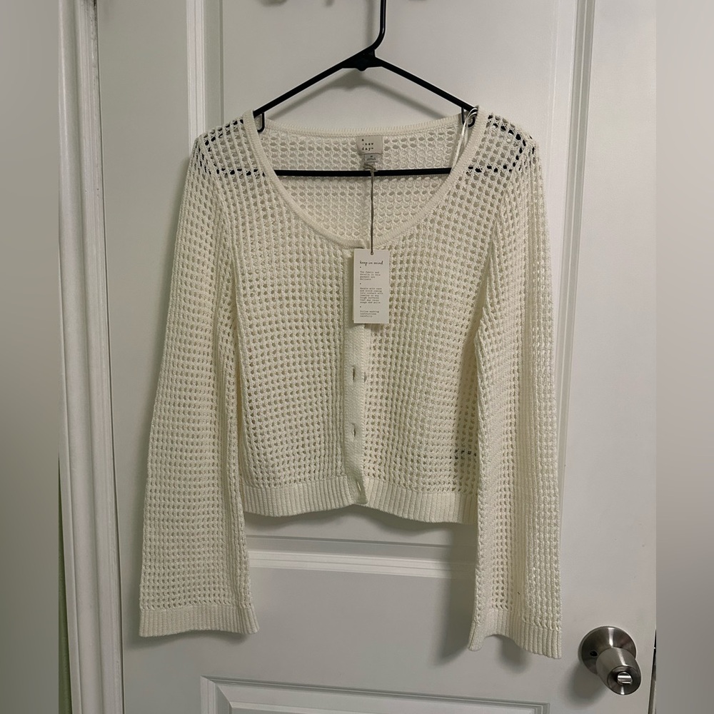 A new day knit cardigan size small